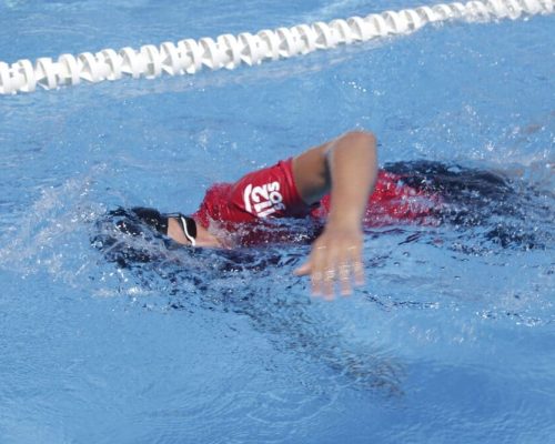 Respiración en natación