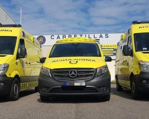 ambulancia para eventos soporte vital basico